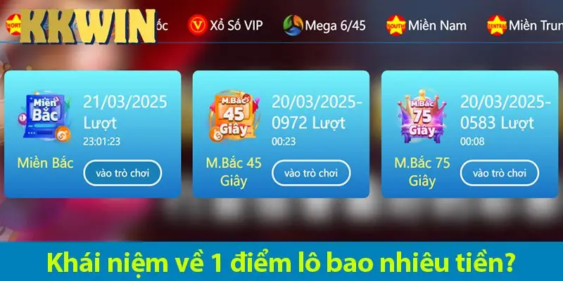 1 điểm lô bao nhiêu tiền? Cách tính thưởng lô đề 3 miền chi tiết